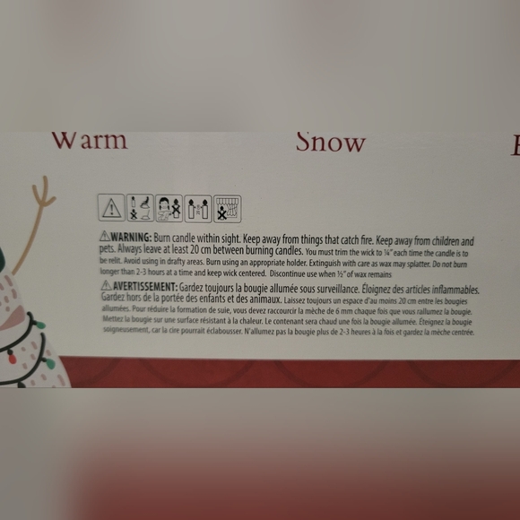 New Empire Candle Co 12 Days of Christmas Advent Calendar Votive Candle Set. - Picture 7 of 11